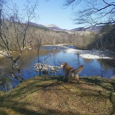 Riverside Lodge In Killiecrankie Bridge of Tilt Esterno foto