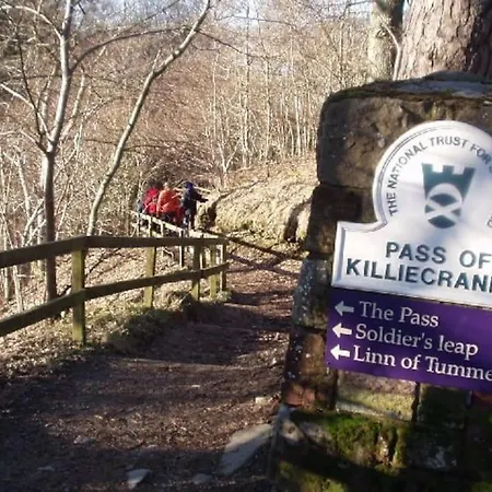 Riverside Lodge In Killiecrankie Bridge of Tilt Esterno foto