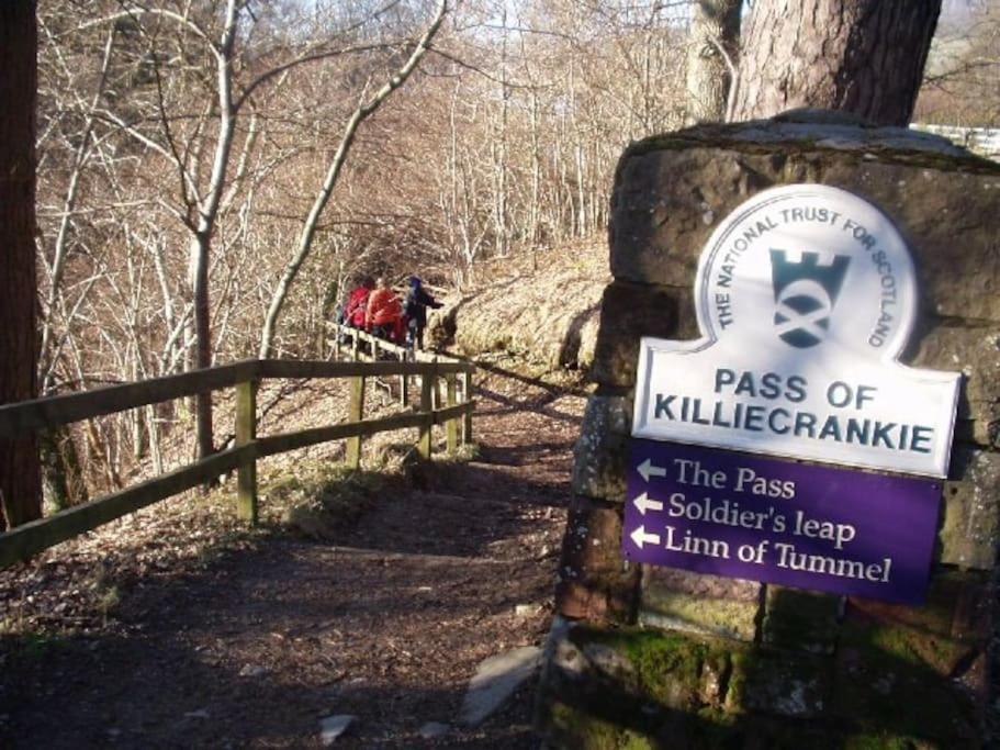 Riverside In Killiecrankie Bridge of Tilt